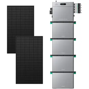Zendure SolarFlow 2400 Pro - Batterie Solaire 2400W 24-168kWh avec 4xAB3000L (11.52 kWh) avec 450Wx2 Panneau Bifacial