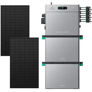 Zendure SolarFlow 2400 Pro - Batterie Solaire 2400W 24-168kWh avec 2xA...