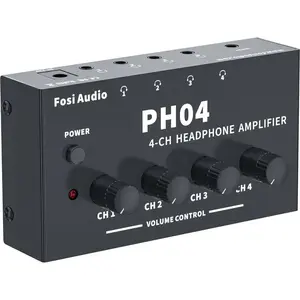 Amplis casque Fosi Audio PH04 Noir pas cher