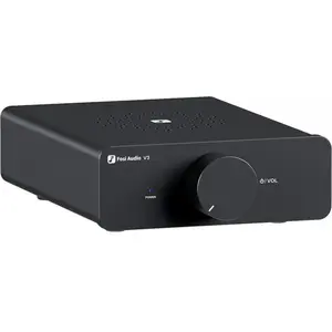 Fosi Audio V3-48V (Amplificateur), Amplificateur stéréo, Noir