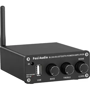 Amplis hi-fi stéréo Fosi Audio BL20A-24V Noir
