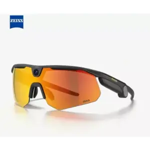 BleeqUp Ranger AI Sports Glasses (Zeiss), Lunettes AR, Orange, Noir pas cher