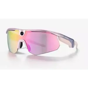 BleeqUp Ranger AI Sports Glasses, Lunettes AR, Violet, Pink pas cher