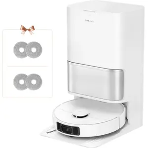 Dreame L10s Ultra Gen 3 Kit Robot Aspirateur Laveur 25000Pa Brosse Latérale Rétractable à Levage Système AceClean DryBoard