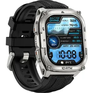 Kospet Smartwatch Tank M4 Silber, Montre connectée pas cher