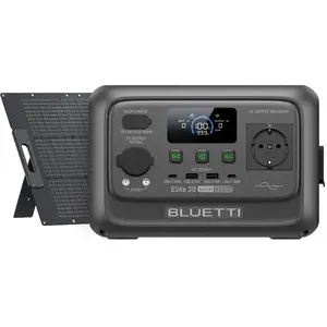 BLUETTI Elite 30 V2 600W 288Wh Powerstation met 100W zonnepanelen-  10...