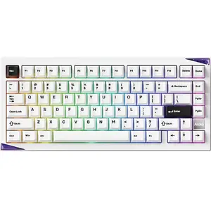 AKKO Mineral 01 VIA Stellar Rose Switch Hotswap RGB Draadloze Mechanis... pas cher