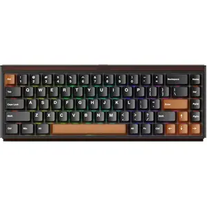Akko CLAVIER WRL RAY68-HE/BROWN 103-RA68A-000 (US, Filaire, Sans fil),... pas cher