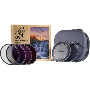 Kase KW Revolution Plus Master Kit (CPL/ND8/ND64/ND1000 + ring + filter case + front cap + 3D tool) 82mm, Filtre photo pas cher