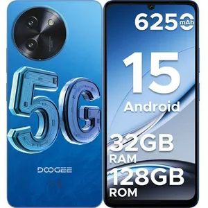DOOGEE Note 59 Smartphone 5G pas cher Android 15,32GB+128GB/TF 2TB, 62... pas cher
