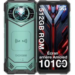DOOGEE S200X Smartphone robuste 5G DDR5 ,Caméra AI 100MP 6,72"FHD+ 120Hz 32+512Go Batterie 10100mAh/33W Android 14 NFC/WiFi6 - Vert pas cher