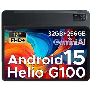 DOOGEE Tab E3+ Tablette Tactile 12 pouces Android 15, 32Go RAM, 256Go ... pas cher