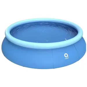 [JAMAIS UTILISE] Avenli Piscine gonflable à anneaux Ensemble de piscine, diamètre 240 cm et hauteur 63 cm, avec épurateur d'air pas cher