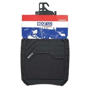 Sparco 4 Tapis De Sol - Pvc - Noir pas cher