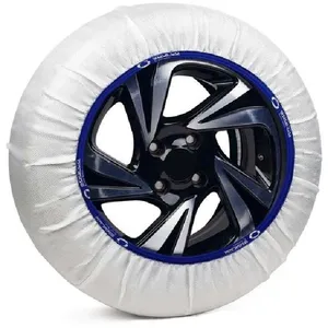 SPARCO SPT602 Chaînes à Neige en Tissu, Blanc, L pas cher