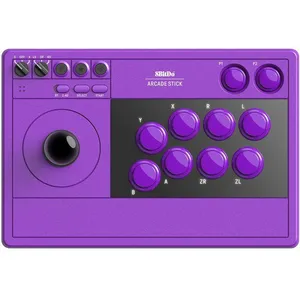Stick arcade - 8BitDo - Arcade Stick - 2.4G - Violet pas cher