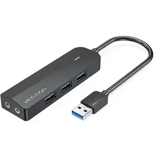 Hub USB Vention CHIBB Zwart (1 Stuks) pas cher