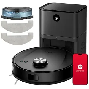 Aspirateur Robot - T10 Lite - Ultenic - Station Auto-Vidage - 5000Pa - 180min - Connecté App/Alexa/Siri/IFTTT pas cher