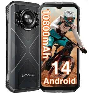 Smartphone Robuste DOOGEE S CYBER WIFI 4G Android 14 - 6.58" 20(8+12)Go + 256Go,10800mAh,50MP IP68 Téléphone Double SIM NFC -ArgentVendu parcdiscount