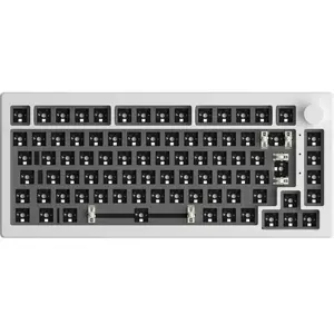 Akko 5075B Via Barebone Gaming Tastatur, 75% - ANSI, Moon White (Bareb... pas cher