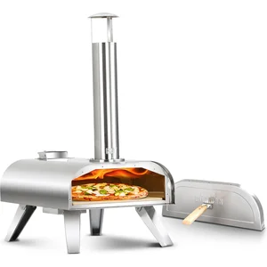 Comparateur de prix : Four à pizza granulés bois BIGHORN - Portable - Plaque céramique - 460...
