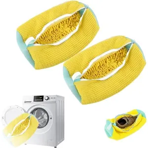Lot de 2 Sacs à Linge pour Chaussures pour Machine à Laver Réutilisabl... pas cher