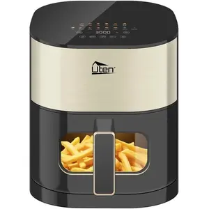 Friteuse Sans Huile - UTEN - 5.5L - 2000 W,Avec Enêtre Visuelle,Écran ... pas cher