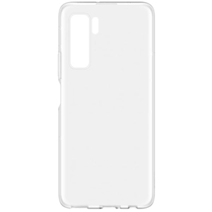 Huawei, Case voor P40 Lite Halfstijf en zacht siliconen, Transparant pas cher