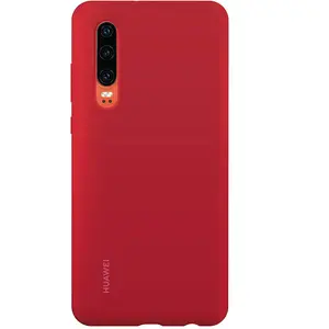 Huawei P30 Silicone Case Red 51992848 pas cher
