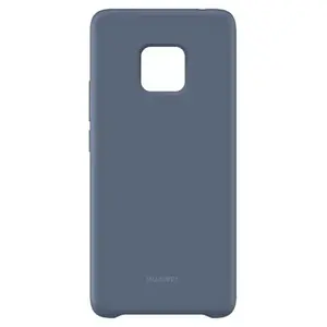 Huawei Mate 20 Pro Silicone Magnetique Case Bleu pas cher