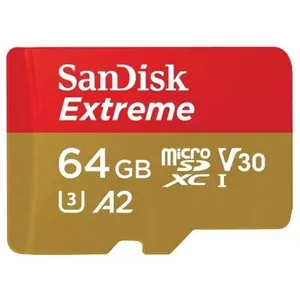SanDisk Extreme carte mémoire Micro SDXC 64 Go A2 Classe 10 U3 V30 vit... pas cher