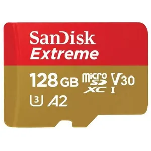 SanDisk Extreme carte mémoire Micro SDXC 128 Go A2 Classe 10 U3 V30 vitesse de lecture 190Mo/s ,écriture 90Mo/s version 2022 pas cher