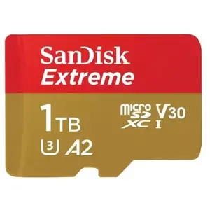Carte Mémoire Micro SDXC flash SanDisk Extreme 1 To 190/130Mb/s Classe... pas cher