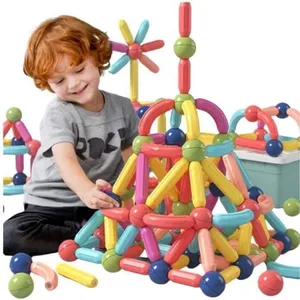 LECOO Jouet de Construction Magnetique ,97 Pièces Montessori Enfant 3...Vendu parcdiscount