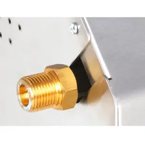 Plancha à gaz Vera 200 avec cuve en inox - Somagic