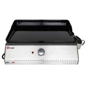 Plancha électrique - Somagic Télia - Cuve inox 1 brûleur - 64,5 x 45,5... pas cher