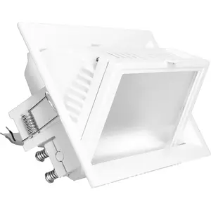 AREV Downlight Rectangulaire Pro Escamotable orientable 35W 4000k Garantie 5 Ans - 50 000 Heures pas cher