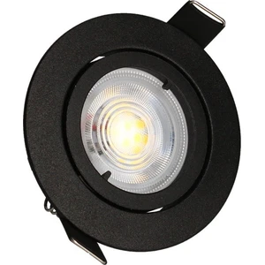 Arlux Lighting - kit 3 spots noirs encastrables jade Orient. module triac 5W, 4000K, 400lm, Ø83 pas cher