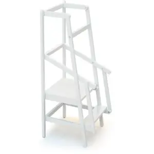 AT4 - Observatie-/leertoren voor kinderen ESSENTIEL in hout Wit pas cher