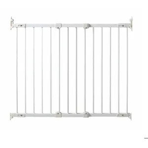 Comparateur de prix : WEBABY Barrière de sécurité bébé Acier Blanc