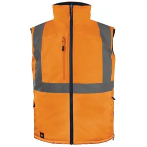 Delta Plus Gilet de travail haute visibilité Fidji 3 réversible - oran...Vendu parrakuten