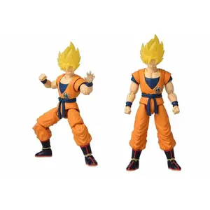 Bandai Figurine Exclusive Articulated Dragon Stars Goku 17 Cm pas cher