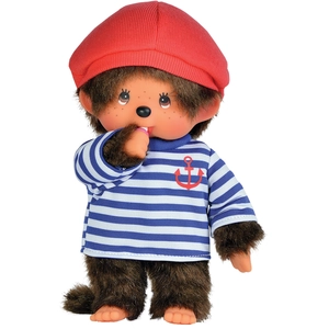 Bandai MONCHHICHI Peluche Marin 20 cm pas cher