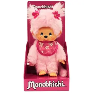 Bandai MONCHHICHI Peluche Pinky pas cher