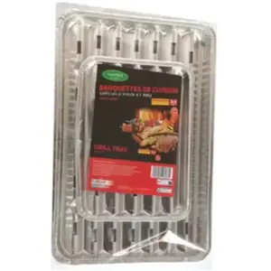 Barquette aluminium FLAMUP barquette de cuisson alu x5 moyen x5 XL pas cher