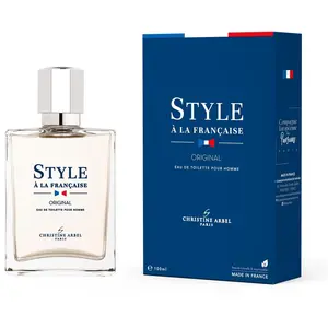 CHRISTINE ARBEL Style à la française Original eau de toilette pour Homme 100ml fabriquée en FranceVendu paramazon