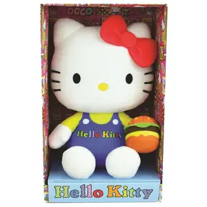 Personnage en peluche Jemini Hello Kitty Food 20 cm pas cher