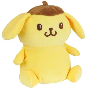 Peluche Kawaï Pompompurin - JEMINI - HELLO KITTY - 13 cm pas cher