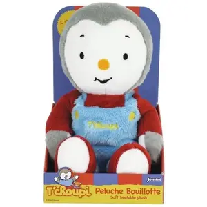 JEMINI T'choupi Peluche Bouillotte +/- 21 cm avec Micro Perles d'Argile - JEM... pas cher