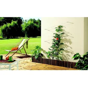 Treillis palissade - 10m+ 6 vis - Blanc - Droit pas cher